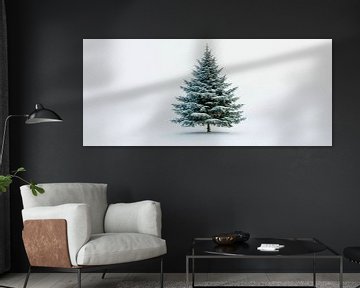 Besneeuwde boom van Poster Art Shop