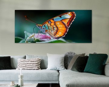 Beau papillon sur Poster Art Shop