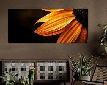 Zonnebloembloesem van Poster Art Shop