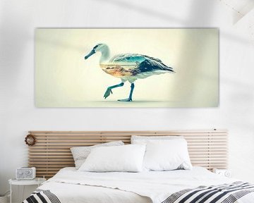 Dreamlike duck journey by Poster Art Shop