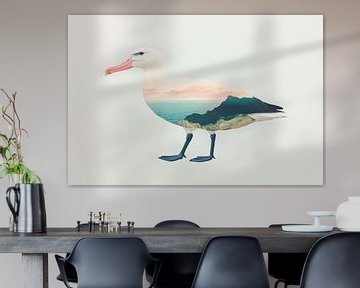 Natuur in een vogel van Poster Art Shop