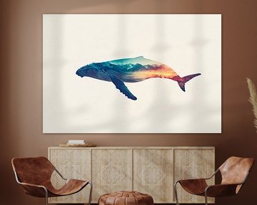 Wale in der Natur von Poster Art Shop