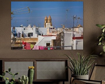 Roofs in Cadiz by Martijn Stoppels