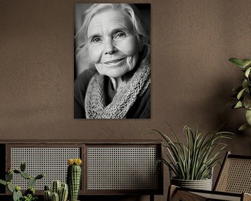 De ogen van wijze vrouwen van Poster Art Shop
