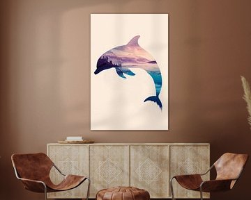 Welt der Delfine von Poster Art Shop