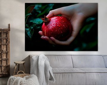 Saftiger Granatapfel von Poster Art Shop