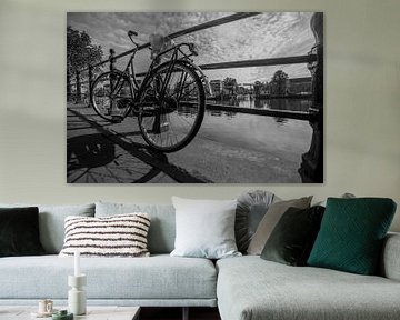 "Amstel", Amsterdam (Zwart-wit) van Kaj Hendriks