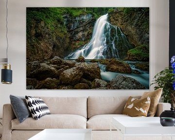 Gollinger Wasserfall by Martin Podt