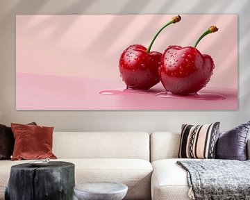 Sappige kersen van Poster Art Shop