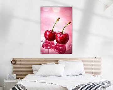 Verse kersen van Poster Art Shop