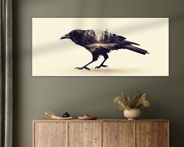 Creative raven by Poster Art Shop