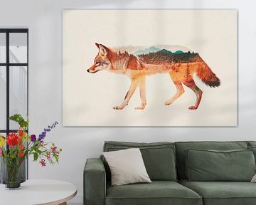 La nature dans l'animal sur Poster Art Shop
