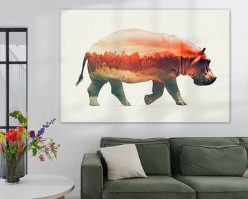 La nature dans l'animal sur Poster Art Shop