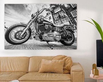 Custom "Motorcycle" in Utrecht (Monochrome) sur Kaj Hendriks