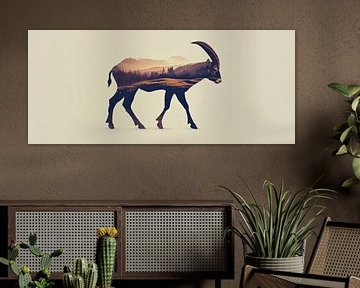 Paysage animalier sur Poster Art Shop