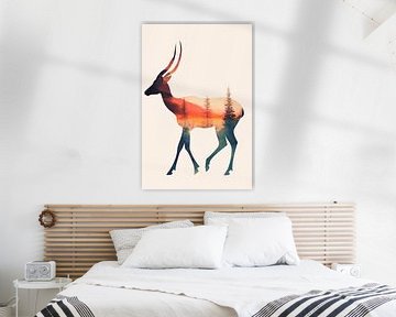 Natuur in dieren van Poster Art Shop
