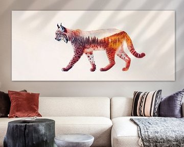 Lynx in nature by Poster Art Shop