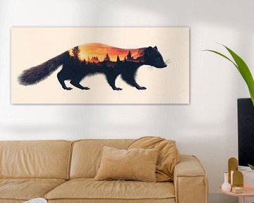 Animal landscapes by Poster Art Shop