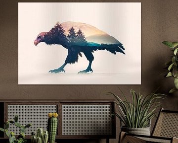 Nature meets animals by Poster Art Shop