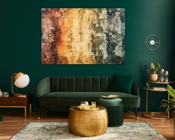 Abstracte achtergrond in warme tinten van Imperial Art House