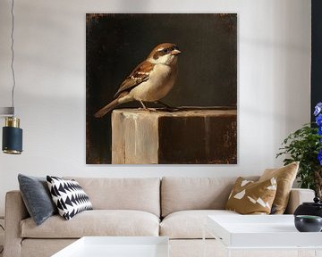 The Tranquillity of the Sparrow by Color Square