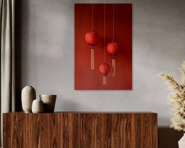 Chinesische Papierlaternen von Poster Art Shop