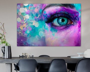 Farbige Augenblicke von Poster Art Shop