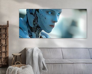 Futuristische Android van Poster Art Shop