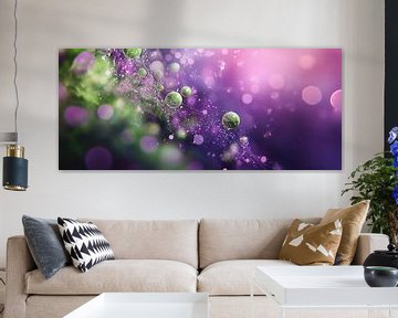 Sterrenstelsels van kleur van Poster Art Shop