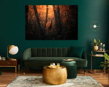Autumnal forest magic by Poster Art Shop