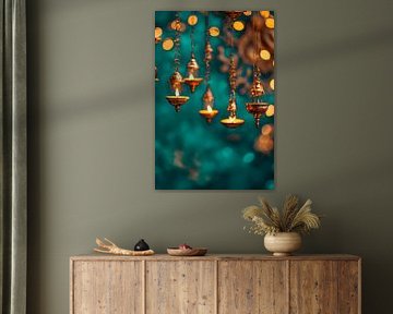 Lumières suspendues sur Poster Art Shop