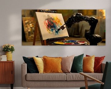 Robot artistique sur Poster Art Shop