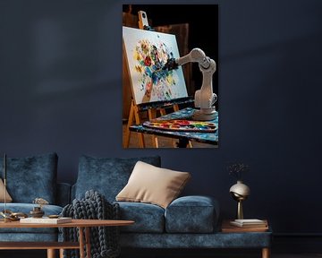 Creatieve robotica van Poster Art Shop