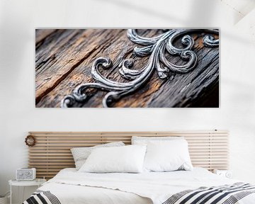 Kunstzinnige metalen decoratie van Poster Art Shop