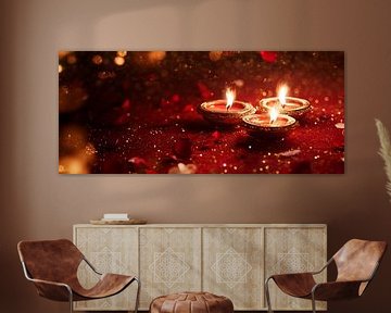 Licht en liefde van Poster Art Shop