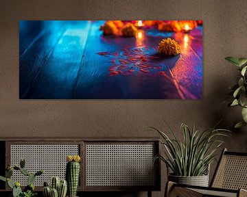 Licht en bloemenpracht van Poster Art Shop
