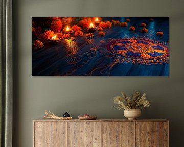 Lichtjes sfeer van Poster Art Shop