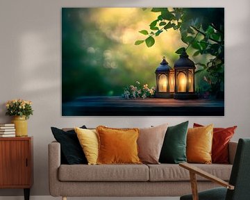 Schitterend lichtspel van Poster Art Shop
