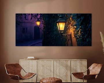 Sprookjesachtige steeg van Poster Art Shop