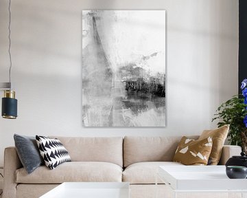 Gray abstract by Ela Szczepaniak