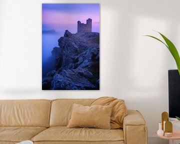 Mystical castle ruins by Poster Art Shop