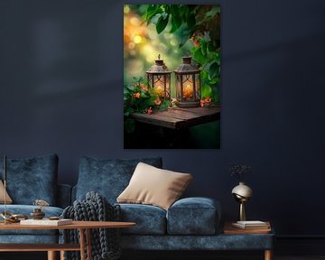 Zachte lichtstemming van Poster Art Shop