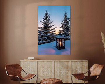 Sfeerverlichting voor de winter van Poster Art Shop