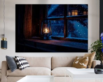 Winterse sfeer van Poster Art Shop