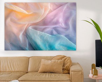 Delicate play of colours by Poster Art Shop
