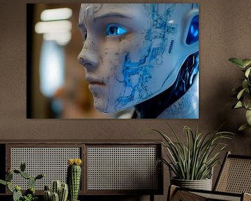Robottechnologie van de toekomst van Poster Art Shop