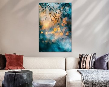 Branches à la lumière sur Poster Art Shop