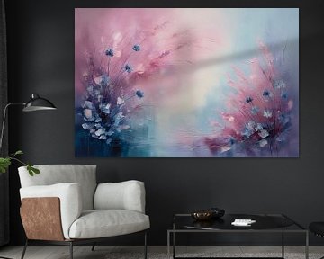 Zachte abstracte bloemen kunst van Imperial Art House