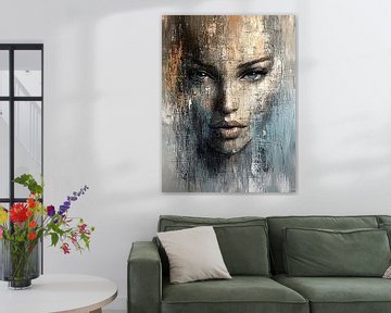 Vrouwenportret van Zen en Meer