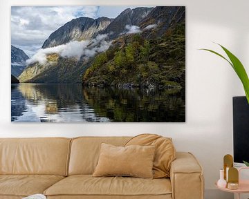 The Inspiring Silence of the Nærøyfjord II by Gerry van Roosmalen